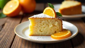 Orangen-Mandel-Kuchen