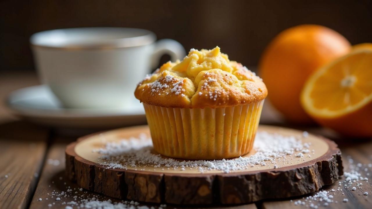 Orangen-Mandel-Muffins