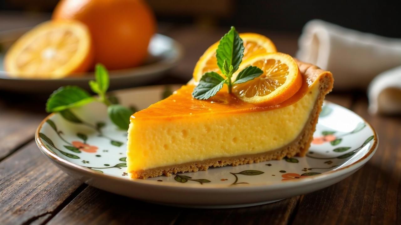 Orangen-Mandel-Pie