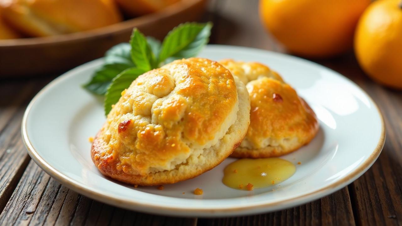 Orangen-Vanille-Madeleines