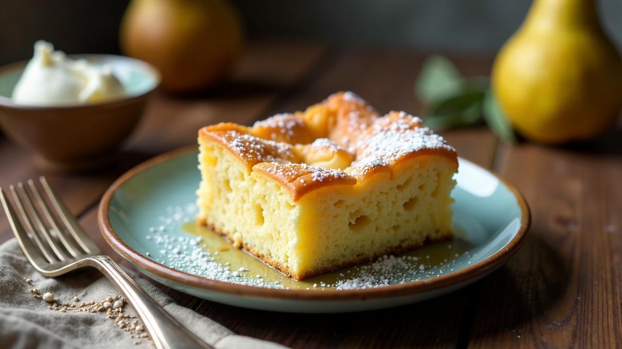 Osh Tilok - Englischer Birnenkuchen