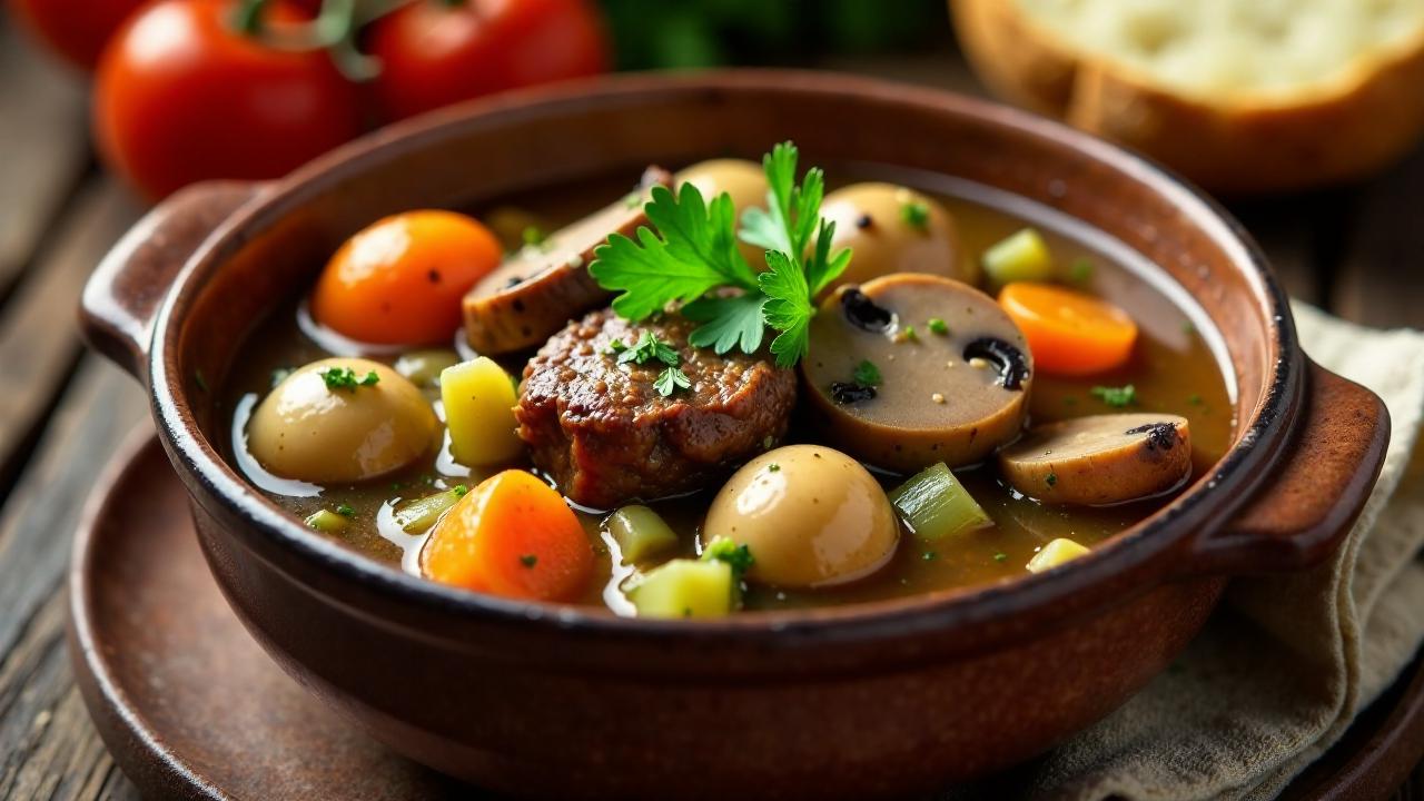 Outback Beef and Mushroom Stew