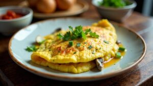 Oyster Omelet (Austern-Omelett)