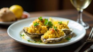 Oysters Rockefeller