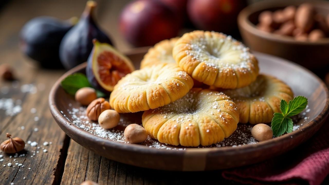 Pabassinas - Sardische Feigen-Nuss-Plätzchen