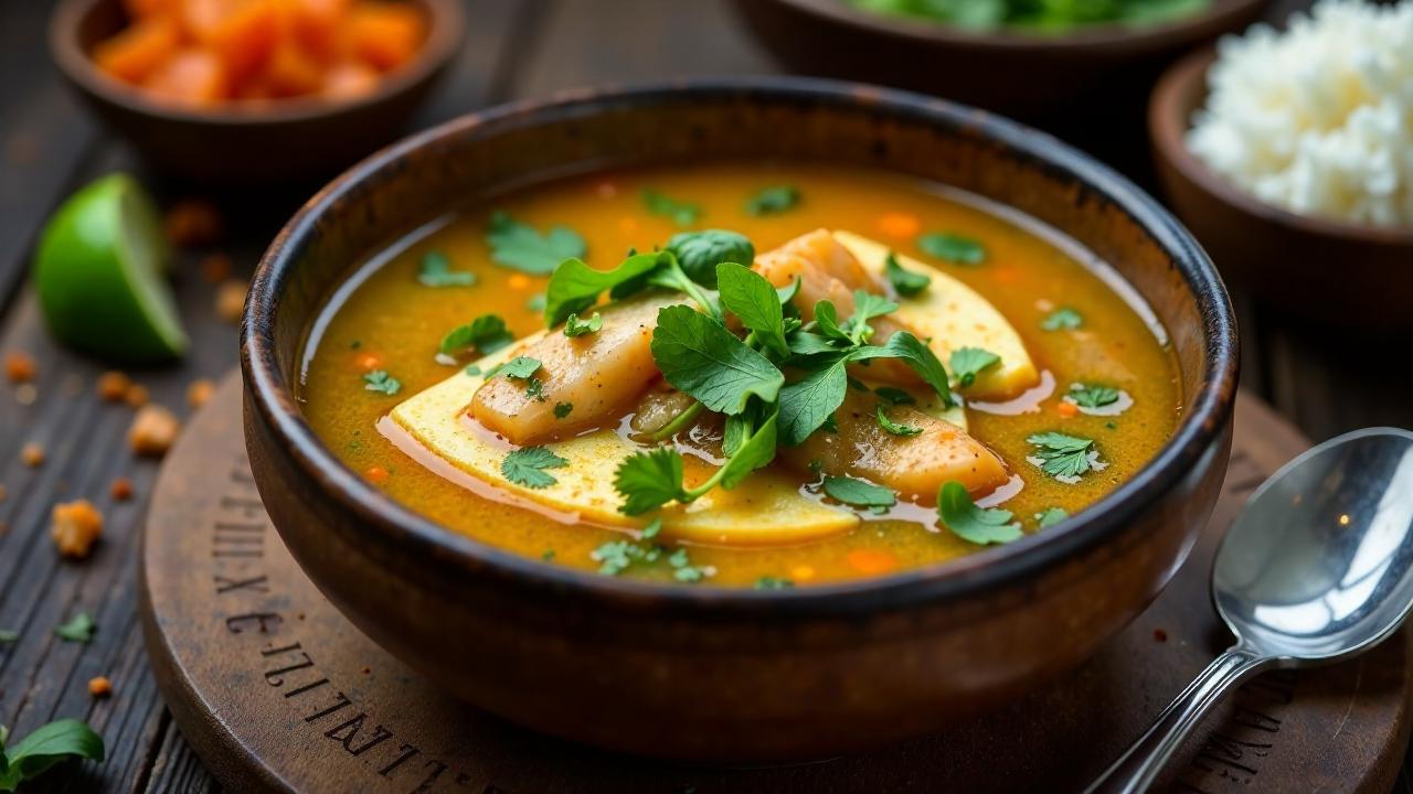 Pabda Macher Jhol - Nudelfisch-Suppe