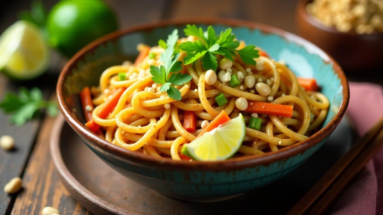 Pad Thai Moo (mit Schweinefleisch)