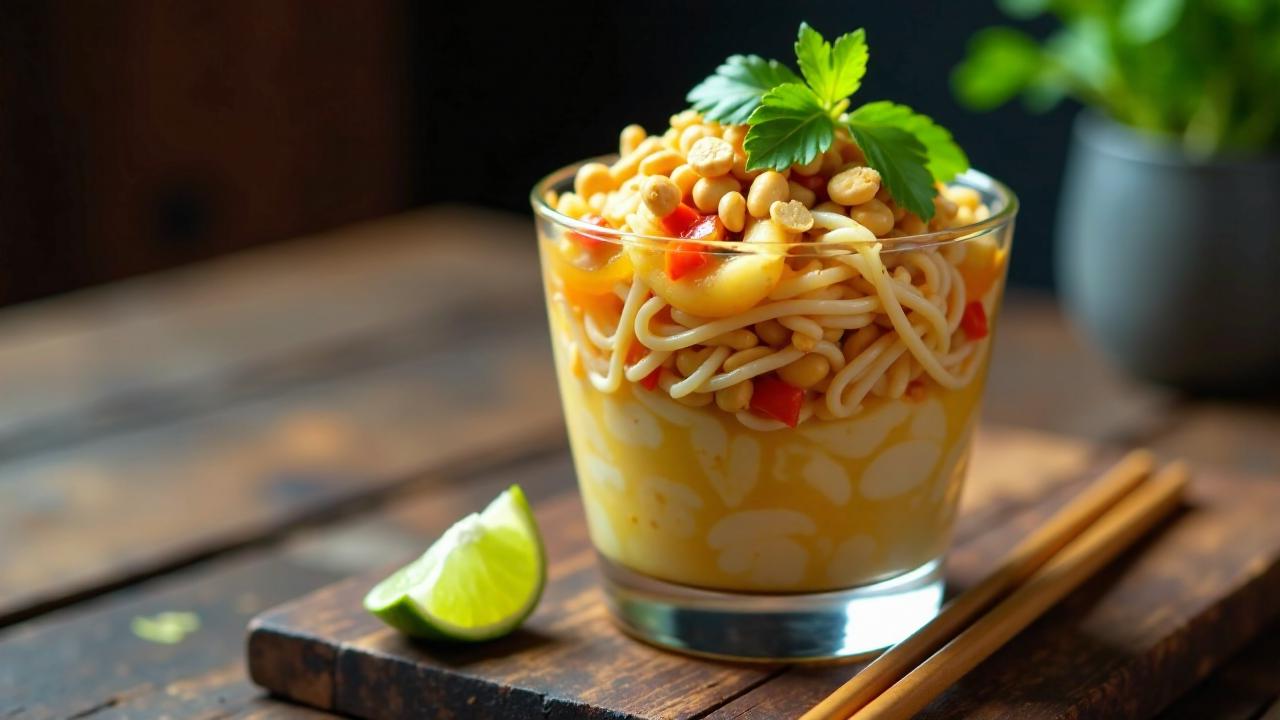 Pad Thai im Glas