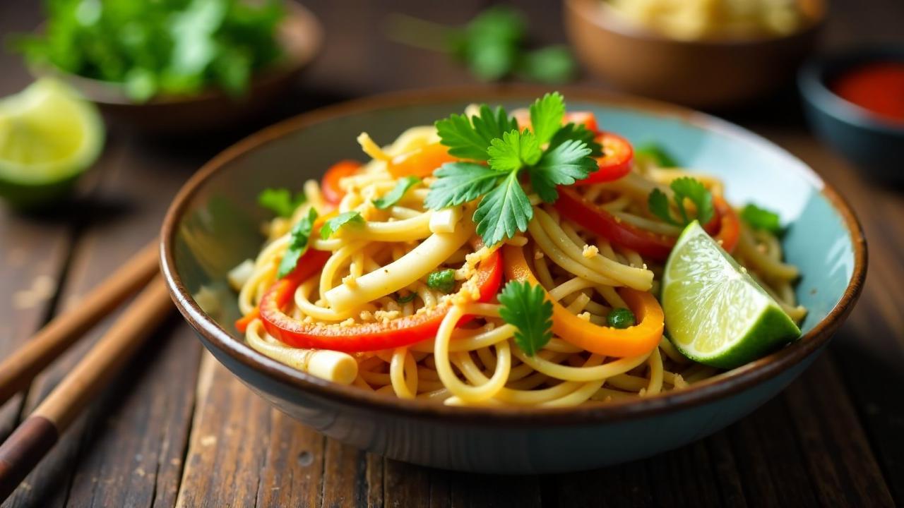 Pad Thai mit Fenchel