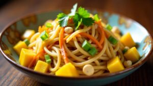 Pad Thai mit Mango