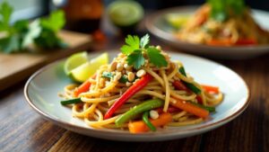 Pad Thai ohne Soja