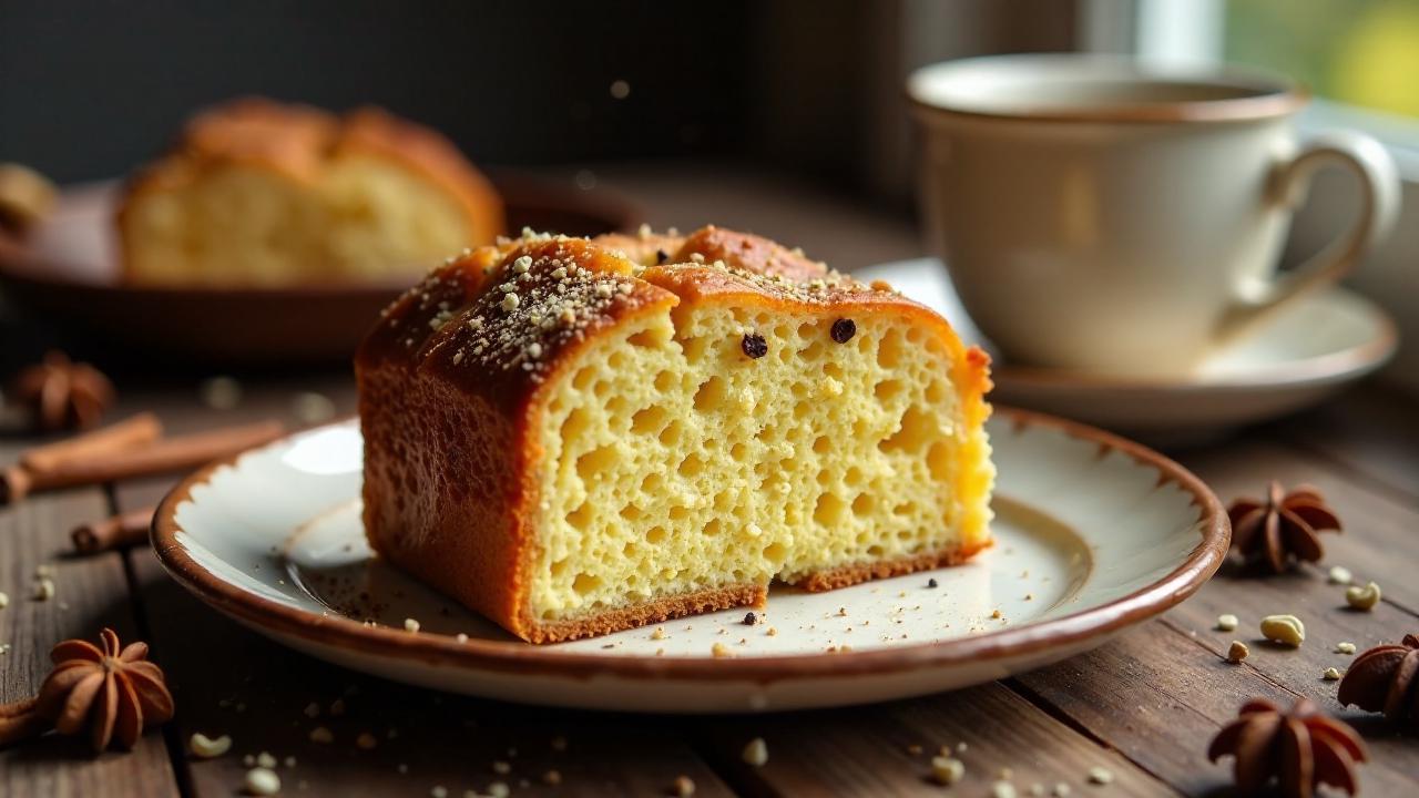 Pain d'épices mit Anis und Fenchelsamen