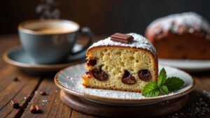 Pain d'épices mit Espresso und Schokolade