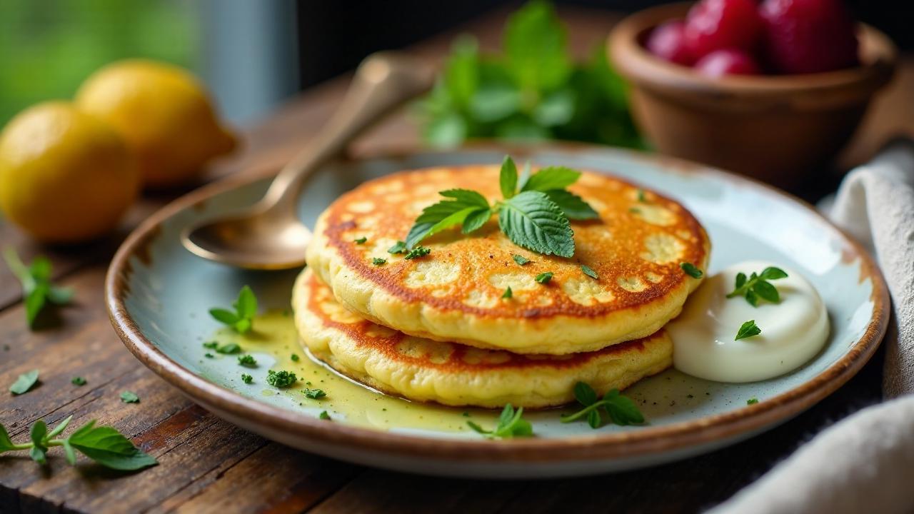 Pakulis Su Spuoguotiniu - Pfannkuchen mit Ingwer