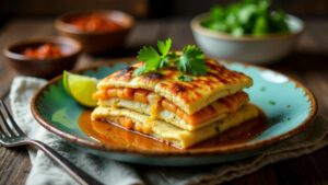 Pan de Cazón (Schichtkuchen mit Fisch)