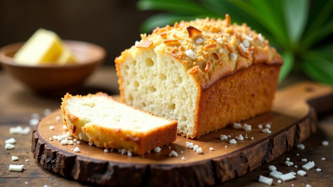 Pan de Coco: Kokosbrot