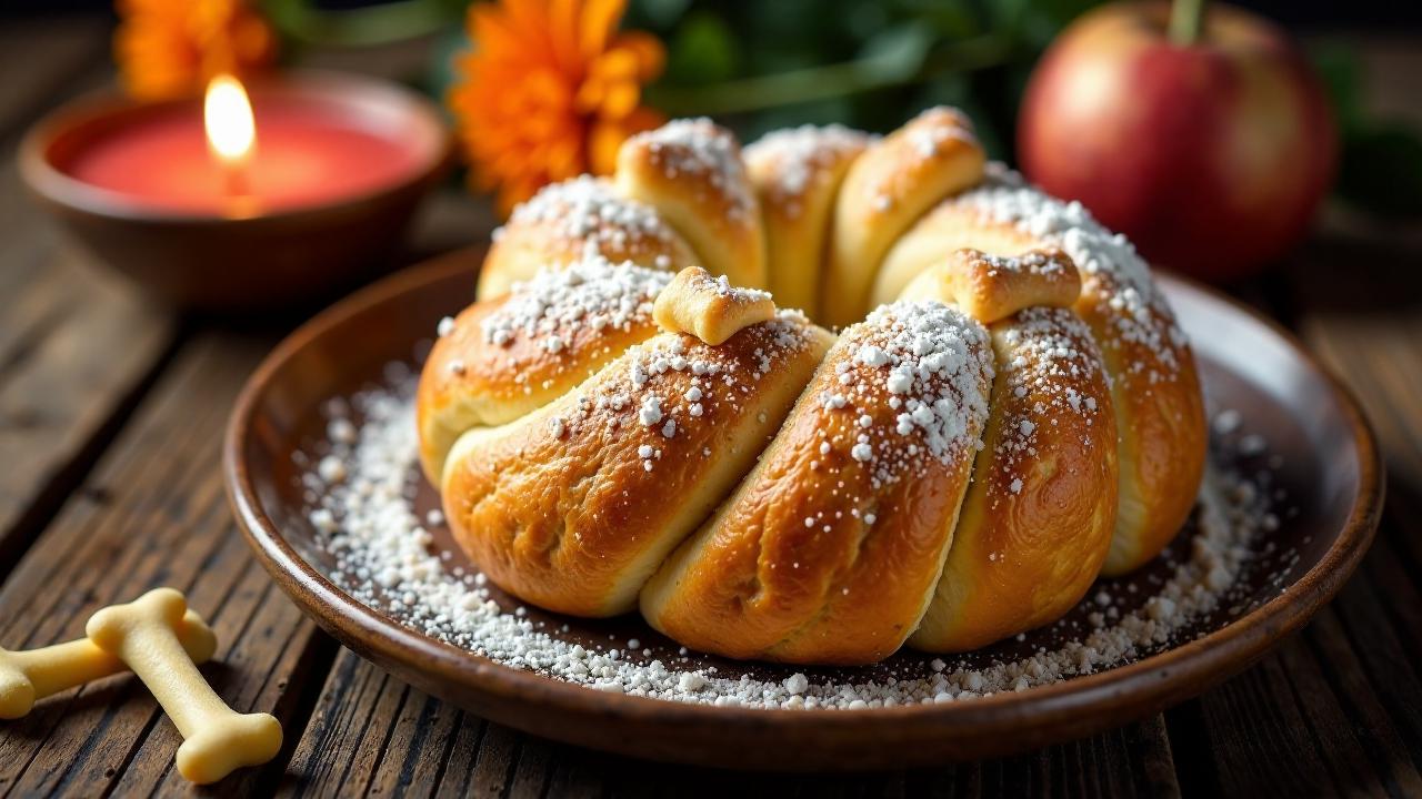 Pan de Muerto (Totenbrot)