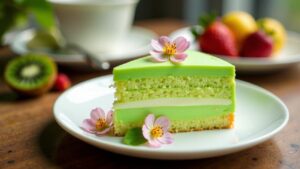 Pandan Chiffon Cake