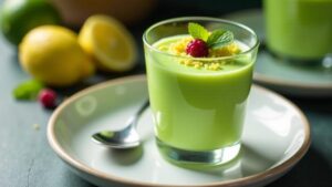 Pandanus-Limetten-Mousse