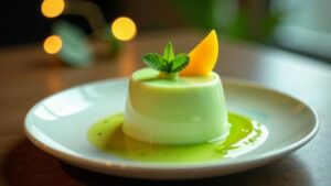 Pandanus-Pannacotta