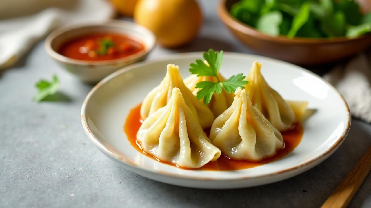 Paneer-Fenchel-Momos