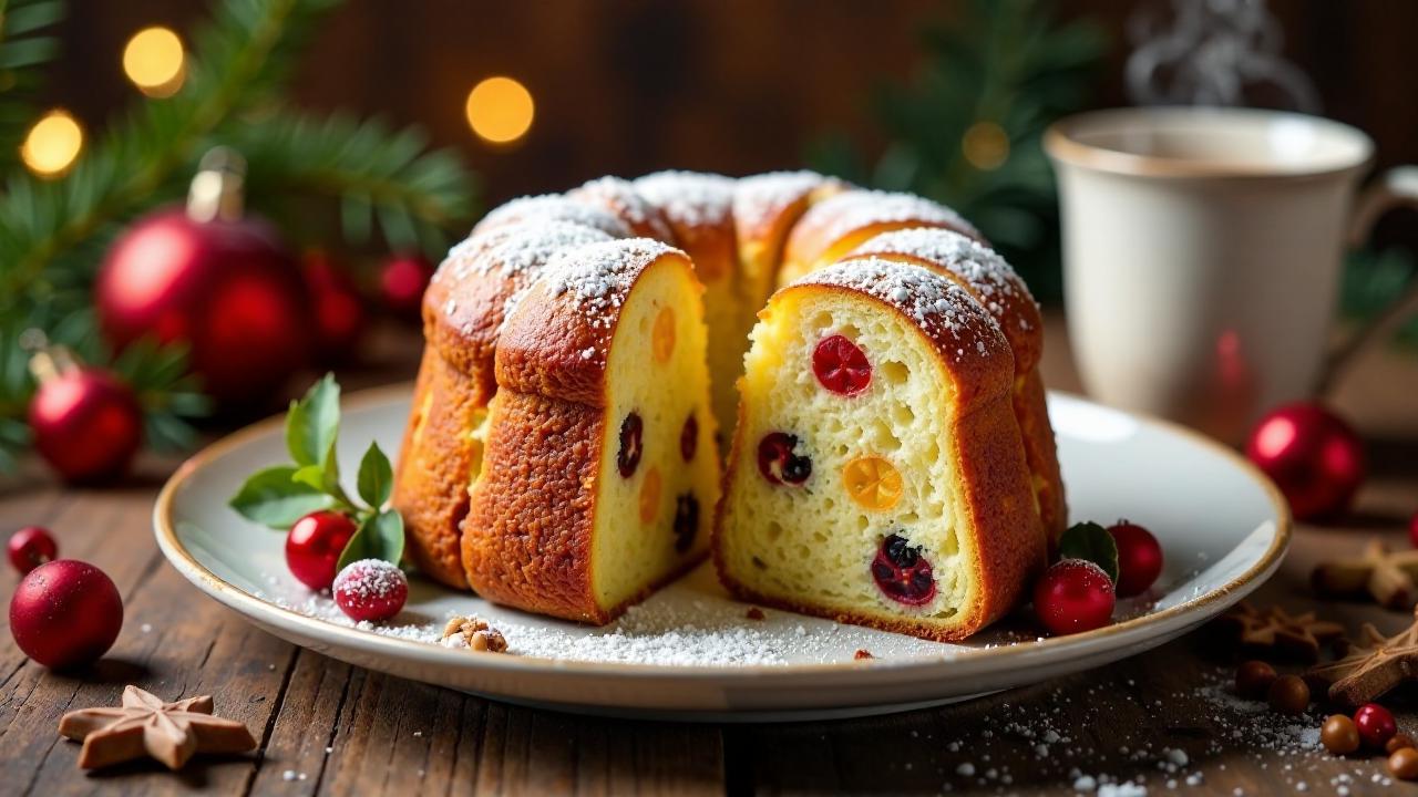 Panettone – Weihnachtskuchen