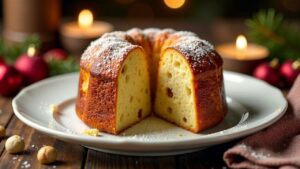 Panettone mit Haselnüssen