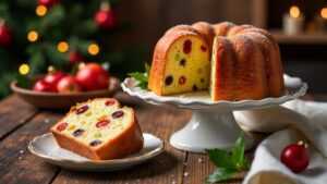 Panettone mit Rumtopf