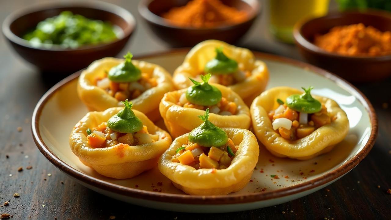 Pani Puri (Wasserbällchen)