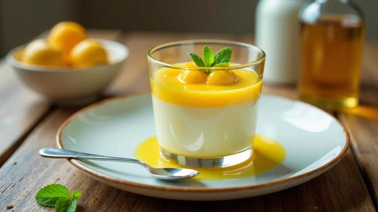 Panna Cotta Saarland – Mit Mirabellenkompott