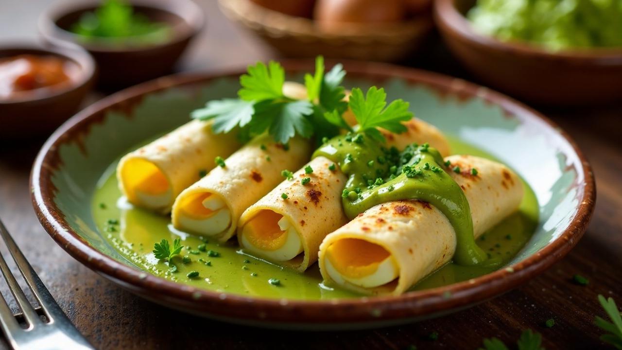 Papadzules (Yucatán-Stil Tacos)