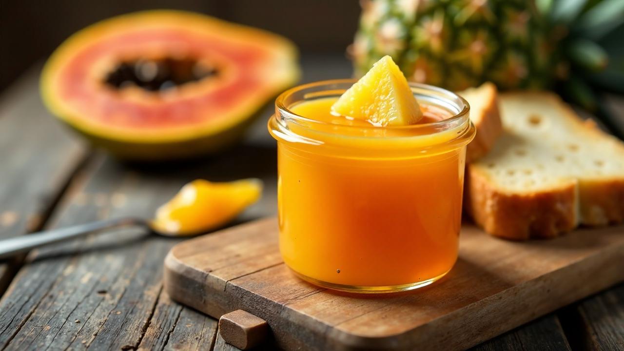 Papaya-Ananas-Marmelade