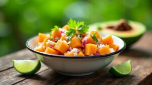 Papaya-Kokos-Salsa