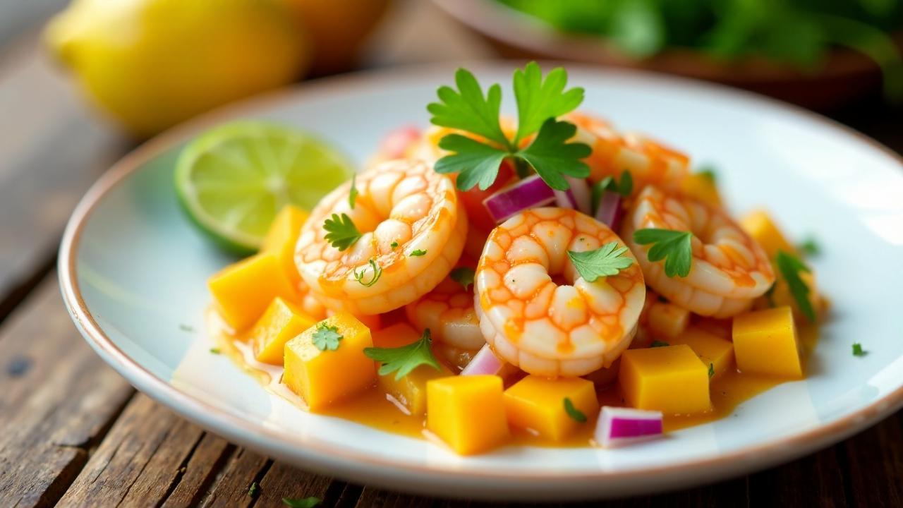 Papaya-Shrimps-Ceviche