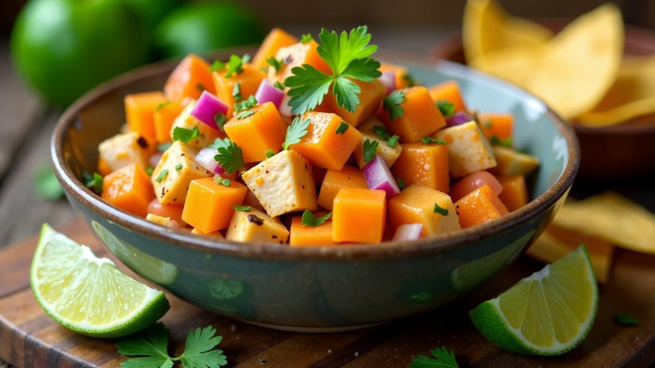 Papaya Hähnchen Salsa