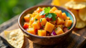 **Papaya Lime Salsa**