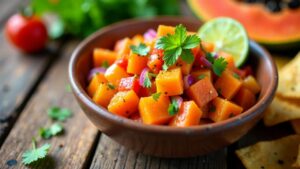 **Papaya Salsa**