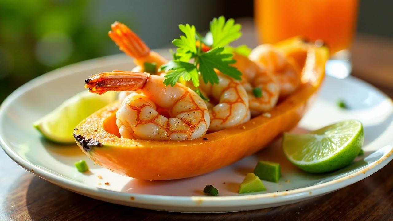 Papaya Shrimp Boat