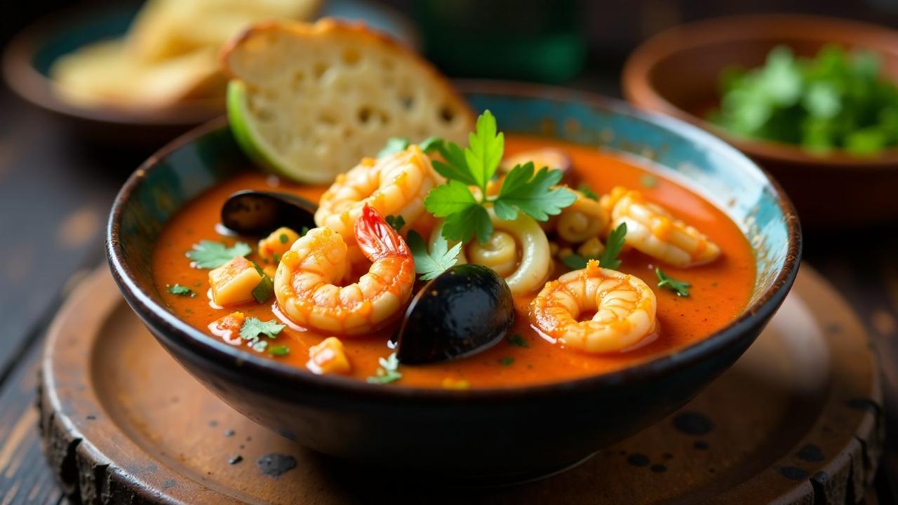 Parihuela de Mariscos: Meeressuppe