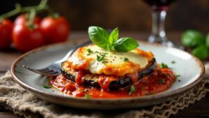 Parmigiana di Melanzane (Auberginenauflauf)