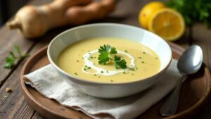 Parsnip Soup - Pastinaken-Suppe nach Walisischer Art