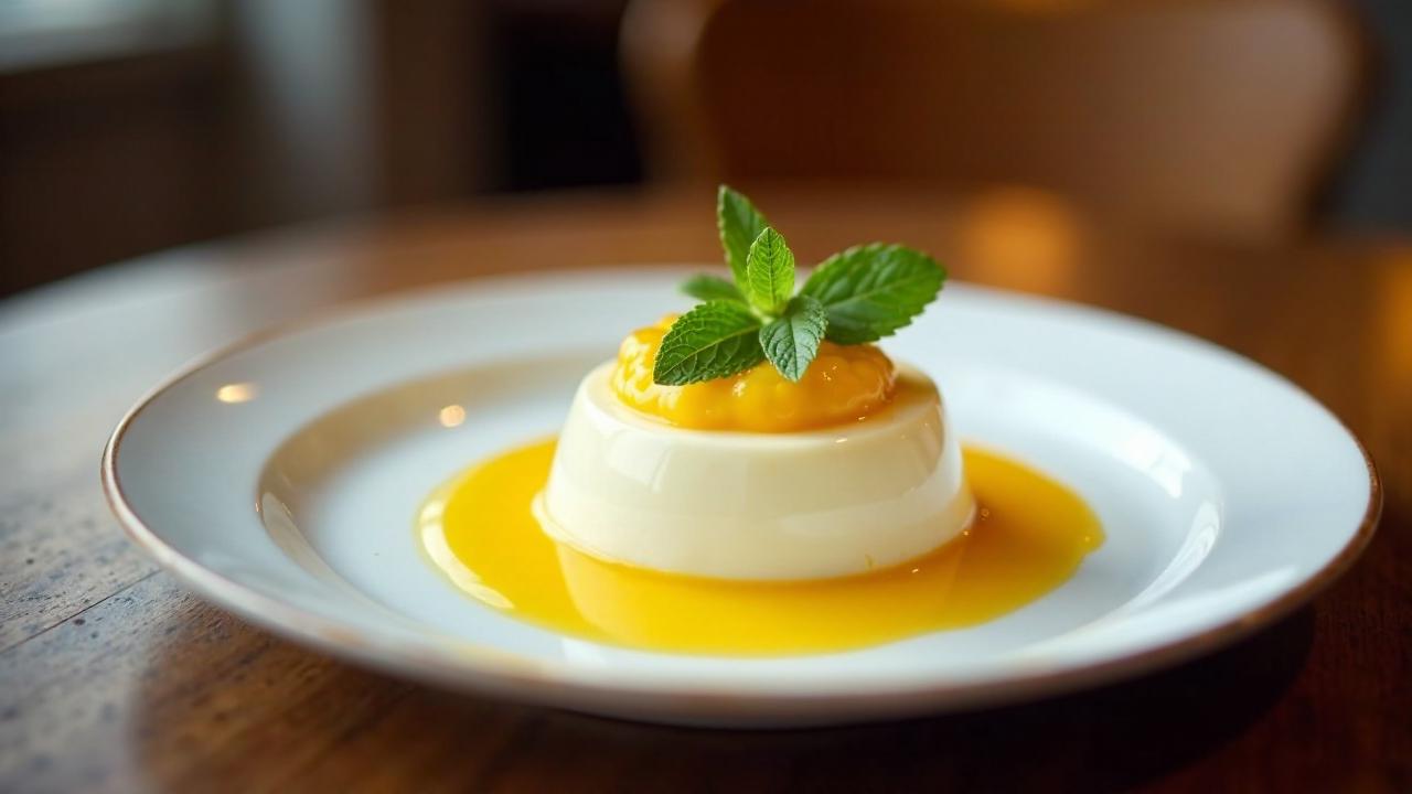 Passionfruit Panna Cotta