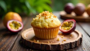 Passionsfrucht-Kokos-Muffin-Tops