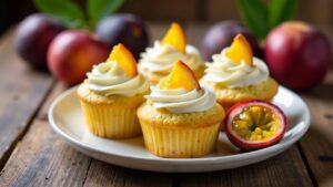 Passionsfrucht Cupcakes