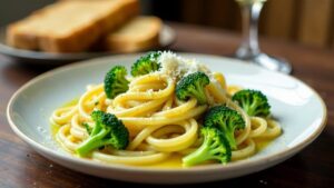 Pasta con i Broccoli Arriminati (Pasta mit Brokkoli)