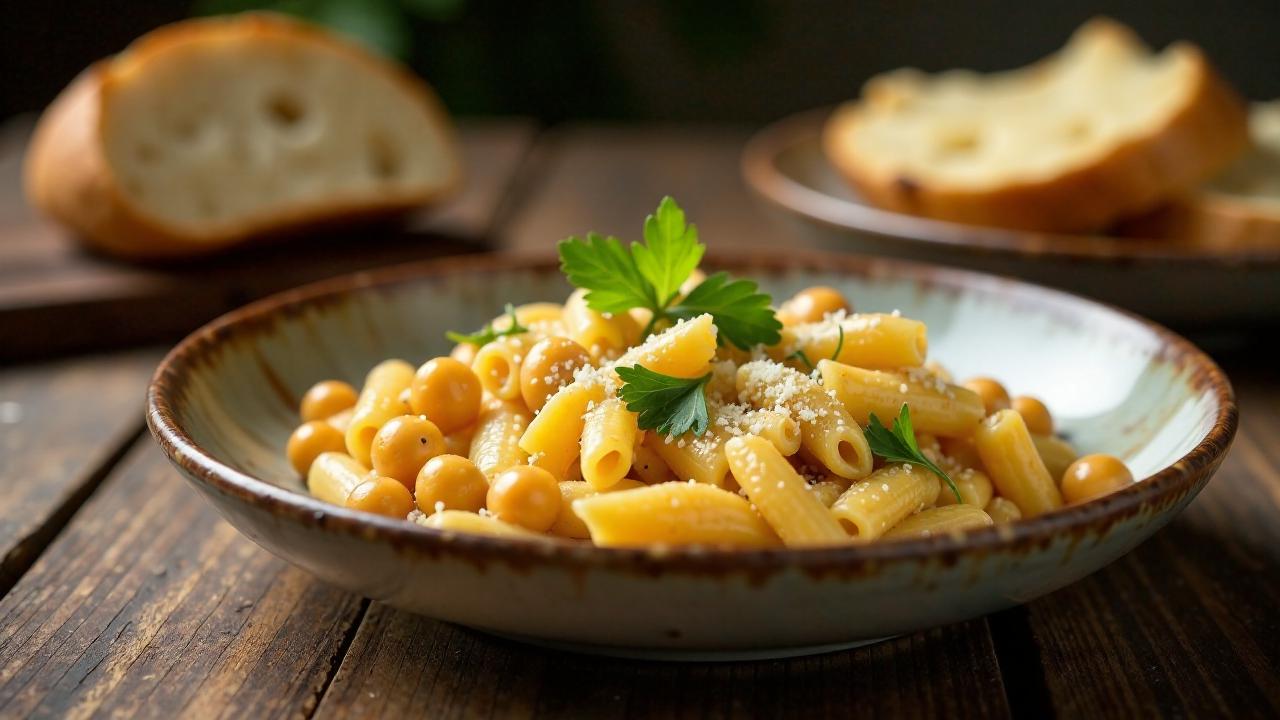 Pasta e Ceci (Pasta mit Kichererbsen)