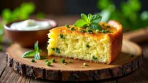 Pastel de Quirquiña: Kuchen mit Kräutern