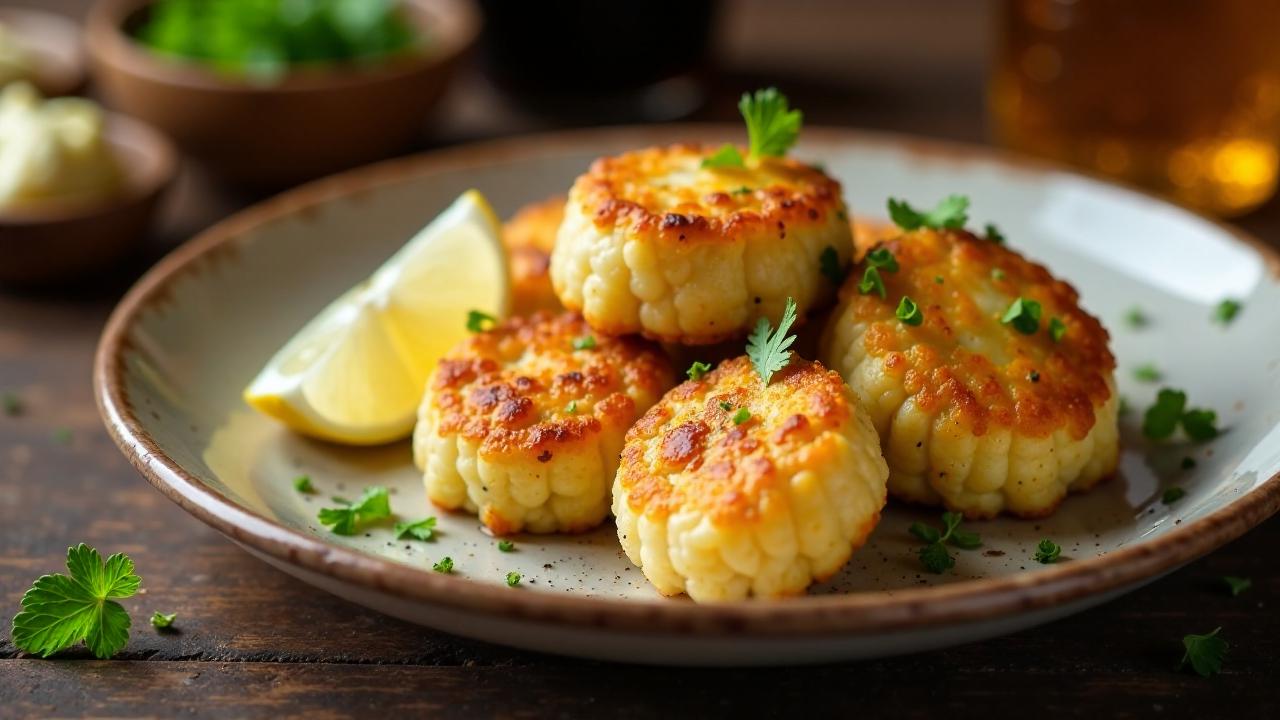 Pastéis de Bacalhau - Kartoffel-Kabeljau-Küchlein