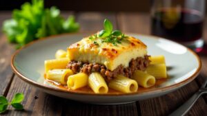 Pastitsio - griechischer Nudelauflauf