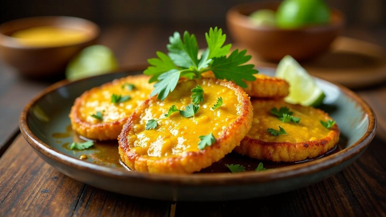 Patacones con Queso